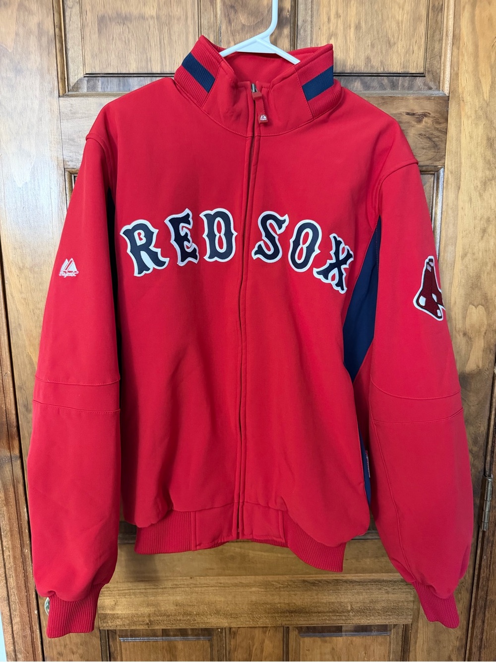 Majestic Bright Boston Red Sox Full-Zip Pullover Jacket